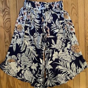 Anthropologie Wide Leg Beach Pants